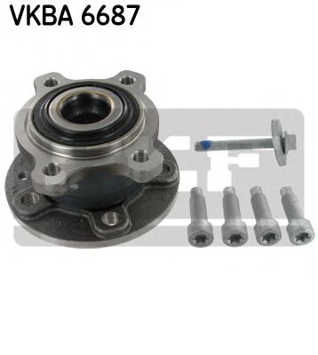 VKBA 6687 SKF Ступиця колеса в зборі1
